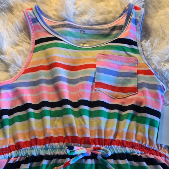 SO Striped Summer Dress - Picture 2 of 3